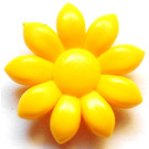 LEGO Yellow Scala Flower with Nine Small Petals