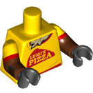 LEGO Amarillo Scarecrow con Pizza Delivery Atuendo Minifigura Torso (973 / 16360)