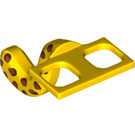 LEGO Giallo Corto Coda con Arancione scuro Spots (15504 / 66422)