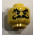 LEGO Yellow Sky Pirate Foot Soldier Head (Recessed Solid Stud) (3626)