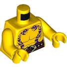LEGO Geel Sleven Minifig Torso (973 / 76382)