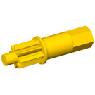 LEGO Yellow Slide Axle with Geared End (50903)