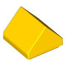 LEGO Geel Helling 1 x 1 (45°) Dubbele (35464)