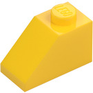 LEGO Amarillo Con pendiente 1 x 2 (45°) (3040 / 6270)