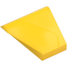 LEGO Giallo Pendenza 1 x 2 (45°) Doppio / Invertito con supporto per bottoncino interno (3049)