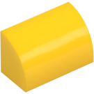 LEGO Yellow Slope 1 x 2 Curved (37352 / 98030)