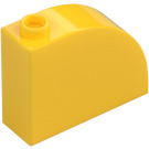 LEGO Jaune Pente 1 x 3 x 2 Incurvé (33243)