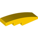 LEGO Yellow Slope 1 x 4 Curved (11153 / 61678)