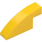 LEGO Yellow Slope 1 x 4 x 1.3 Curved (3573)