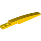 LEGO Yellow Slope 1 x 8 Curved with Plate 1 x 2 (13731 / 85970)