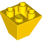 LEGO Gelb Steigung 2 x 2 (45°) Invertiert (3676)