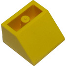 LEGO Gul Backe 2 x 2 (45°) Omvänd med solid rundbottnad tub