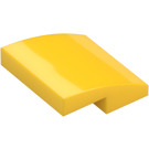 LEGO Yellow Slope 2 x 2 Curved (15068)