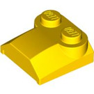 LEGO Amarillo Con pendiente 2 x 2 x 0.7 Curvo sin extremo curvado (41855)