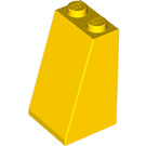 LEGO Gelb Steigung 2 x 2 x 3 (75°) Solide Stollen (98560)