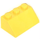 LEGO Amarillo Con pendiente 2 x 3 (45°) (3038)