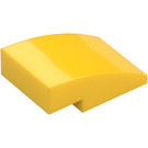 LEGO Giallo Pendenza 2 x 3 Curvo (24309)