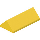 LEGO Amarillo Con pendiente 2 x 4 (45°) Doble (3041)