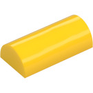 LEGO Yellow Slope 2 x 4 Curved with Groove (6192 / 30337)