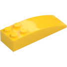 LEGO Yellow Slope 2 x 6 Curved (44126)