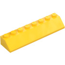 LEGO Geel Helling 2 x 8 (45°) (4445)