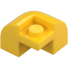 LEGO Jaune Pente Brique 2 x 2 x 1.3 Incurvé Pièce de monnaie (67810)