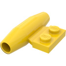 LEGO Jaune Petit Smooth Moteur avec 1 x 2 Côté assiette (sans porte-essieux) (3475)