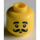 LEGO Yellow Snake Charmer Minifigure Head (Recessed Solid Stud) (3626 / 19110)