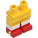 LEGO Yellow Sonic Minifigure Hips and Legs (83493 / 107484)