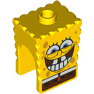 LEGO Geel SpongeBob SquarePants Hoofd met Groot Onderkant Tanden (12155 / 84619)