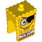LEGO Jaune SpongeBob SquarePants Diriger avec Eyepatch (11930 / 99921)