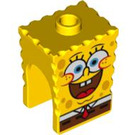 LEGO Jaune SpongeBob SquarePants Diriger avec Grand Open Smile  (97477)