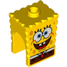 LEGO Jaune SpongeBob SquarePants Diriger avec Open Smile (54876)