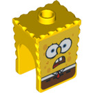 LEGO Gelb SpongeBob SquarePants Kopf mit Shocked Look (60494)