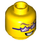 LEGO Yellow Spotlight Minifigure Head (Recessed Solid Stud) (3626 / 79213)
