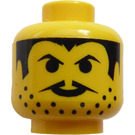 LEGO Geel Spyrius Chief Hoofd (Veiligheidsnop) (3626)