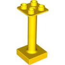 LEGO Yellow Stand 2 x 2 with Base (93353)