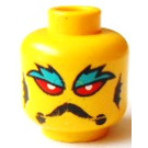 LEGO Yellow Stingray 3 Head (Safety Stud) (3626)