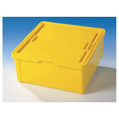 레고 Yellow Storage Box with Lid 9920