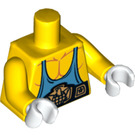 LEGO Geel Super Wrestler Torso (973 / 88585)