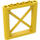 레고 노란색 Support 1 x 6 x 5 도리 Rectangular (64448)