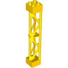 LEGO Giallo Support 2 x 2 x 10 Trave Triangolare Verticale (Tipo 3 - 3 messaggi, 2 sezioni) (58827)