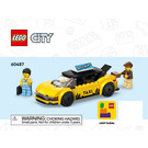 LEGO Yellow Taxi Set 60487 Instructions