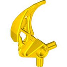 LEGO Yellow Technic Bionicle Weapon Pincer (6 Studs Long) (57565)