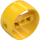 LEGO Yellow Technic Cylinder with Center Bar (41531 / 77086)