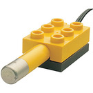 LEGO Yellow Temperature Sensor with Short Lead