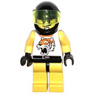 LEGO Žlutá Tygr Řidič Minifigurka