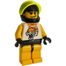 LEGO Yellow Tiger Driver Minifigure