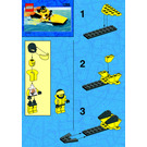 LEGO Yellow Tiger Set 1285 Instructions