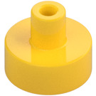 LEGO Giallo Piastrella 1 x 1 Rotondo con Hollow Barra (20482 / 31561)